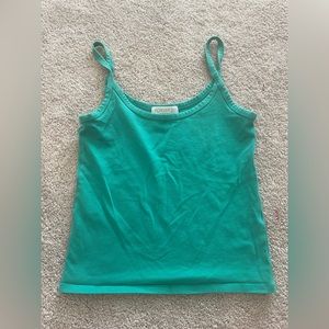 Green Forever 21 Cami Tank Top